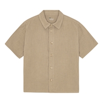 BIRKHOLM Muslin Skjorte Kashmir Brun